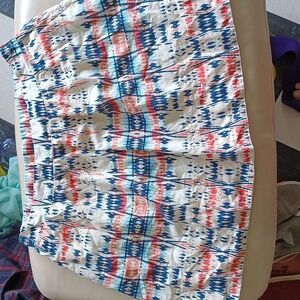 Old Navy Miniskirt. Aztec design, M